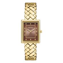 Relógio Euro Feminino Ref: Eu2035yxu/4r Clássico Retangular Dourado