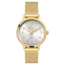 Relógio Condor Feminino Ref: Co2035nir/4k Casual Mesh Dourado