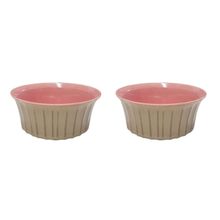 Tigela Bowl Ceramica Rose Sobremesa Sopa Petiscos 2un