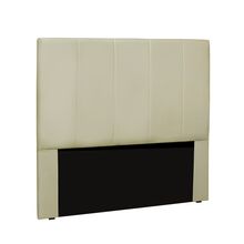 Cabeceira Arizona Para Cama Box Solteiro 90 cm Corino Bege - D'Rossi