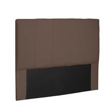 Cabeceira Arizona Para Cama Box Solteiro 90 cm Suede Caramelo - D'Rossi