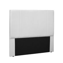 Cabeceira Arizona Para Cama Box Solteiro 90 cm Corino Branco - D'Rossi