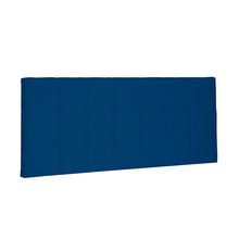 Cabeceira Painel Verona Para Cama Box King 195 cm Suede Azul Marinho - D'Rossi