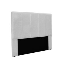 Cabeceira Cama Box Casal 140 cm Arizona Linho Grigio S04 - D'Rossi