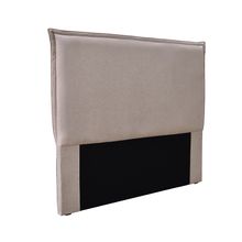 Cabeceira Cama Box Solteiro 90 cm Garden Linho Areia S04 - D'Rossi