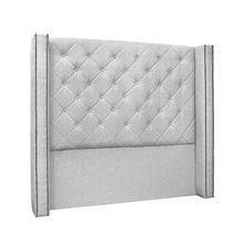 Cabeceira Cama Box Casal 140 cm Vicenza Linho Grigio S04 - D'Rossi