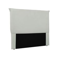 Cabeceira Cama Box Solteiro 90 cm Garden Veludo Prata S04 - D'Rossi