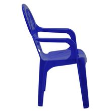Cadeira Infantil Tramontina Catty Estampada em Polipropileno Azul