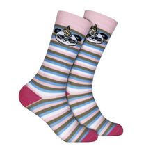 Meia Hoahi Style Cano Longo Feminina