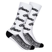 Meia Hoahi Style Cano Longo Masculina