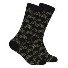 Meia Hoahi Style Cano Longo Masculina