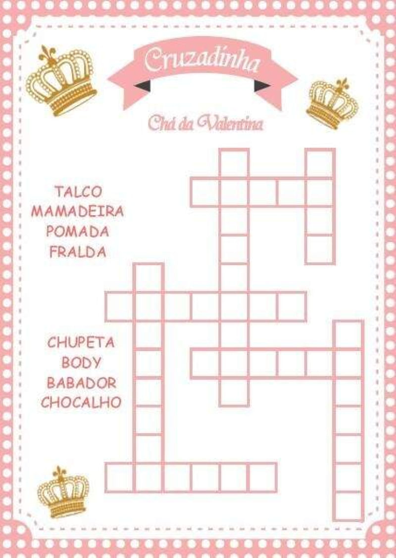 Kit Baby Bingo Para Ch De Beb Envio Por E mail Shop Coopera