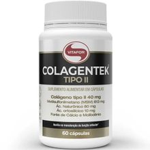 Colagentek Tipo 2 60 Capsulas 790Mg - Vitafor
