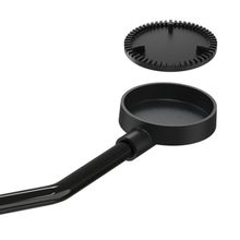 Queimador Palmatoria Longo Direito Completo De Fogão 13cm