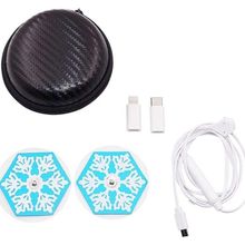 Massageador Elétrico Portátil Estimulador Corpo Muscular Tonificador Relaxamento Alívio