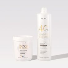 Braé Kit Pó Descolorante E 40 Vol Ox 900ml