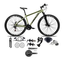 Bicicleta Aro 29 Absolute Nero 5 Câmbios 27v Shimano Altus Freios Hidráulicos - Oliva