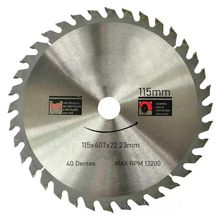 "Kit 4 Discos De Serra Circular Com 40 Dentes 4-1/2"" 115mm Para Madeira"