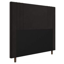 Cabeceira Cama Box Solteiro Ferrara 90Cm Marrom