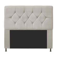 Cabeceira Casal 140 Cm Cama Box Corano Bege