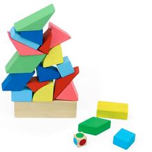 Desafio do Equilibrio Peças em Madeira - LM41 - Lume