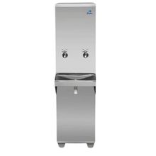 Bebedouro Industrial Coluna 25 Litros Ra025c Frisbel Bebedouro Inox 220V