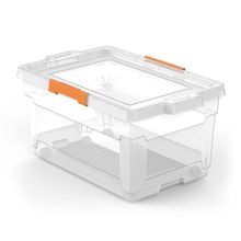 Caixa Organizadora Tramontina com Tampa 92555011 60L – Transparente