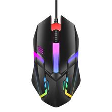 Mouse Gamer Usb Led Rgb 1200dpi- Ms-62