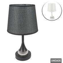 Abajur Bivolt Cúpula Base de Metal 36,5cm Color - Tudo em Caixa