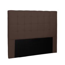 Cabeceira Verona Para Cama Box Solteiro 90 cm Suede Café - D'Rossi