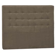 Cabeceira King Pequim P04 195 Cm Suede Marrom Claro Tca 945