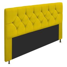 Cabeceira Queen 160 Cm Cama Box Suede Vermelho