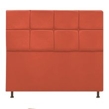 Cabeceira Estofada Damares 160 Cm Queen Size Suede Terracota