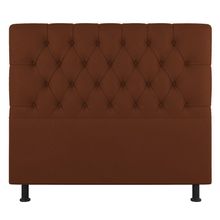 Cabeceira Cama Box Casal King Size Nice 195cm Suede Terracota - Abmaza