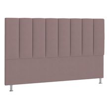 Cabeceira Casal Hannover P04 140 Cm Suede Rosê Tca 949
