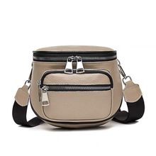 Bolsa Feminina Transversal Tipo Pochete Lançamento 116 Cor:bege