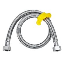 Kit Engate Rabicho Flexível Mangueira Aço Inox 60cm 1-2 Polegada Fêmea X Fêmea Banheiro Torneira Pia Quantidade:1 Peça