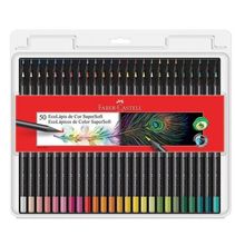 Lápis De Cor Ecolápis Supersoft 120750 50 Cores - Faber Castell