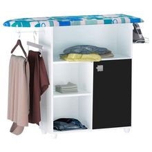 Tabua De Passar Roupas Mariana Branco Preto ? Ajl