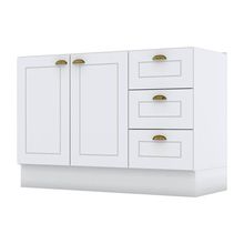 Balcão De Pia 120 Cm Americana Branco Hp – Henn