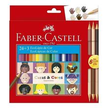 Lápis De Cor Ecolápis 120124cc 30 Cores - Faber Castell