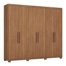 Guarda Roupa Casal Sumatra Com Pés Amêndola Touch – Demóbile