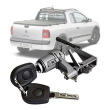 Cilindro Tampa Caçamba Com Chave Saveiro G5