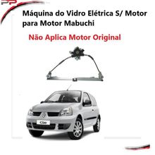 Máquina Vidro Elétrico S-motor Direito Clio 99-16 2pts - Mab