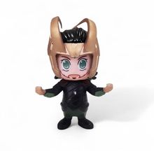Boneco Loki Pop Marvel 9cm Articulado Vingadores Miniatura