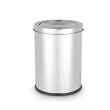 Lixeira Basculante Multiuso Inox - 3 Litros