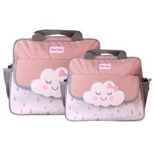 Kit Bolsas Maternidade Nuvem Baby Classic Charm Rosa