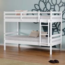 Beliche Infantil Eco Madeira Maciça Branco