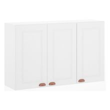 Armário Aéreo 120 Cm 3 Portas Branco Polar