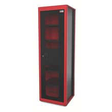 Armário Para Ferramentas Com 1 Porta E Visor Vermelho Tramontina Pro Vermelho Tramontina